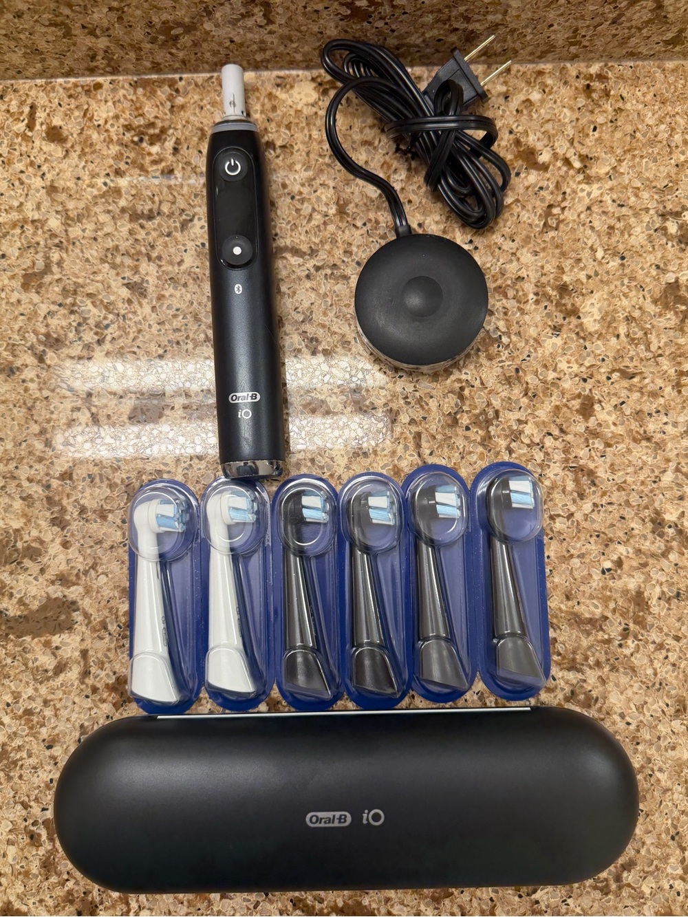 Oral-B Rechargeable Electric Toothbrush, iO Series 9 Genius Bundle